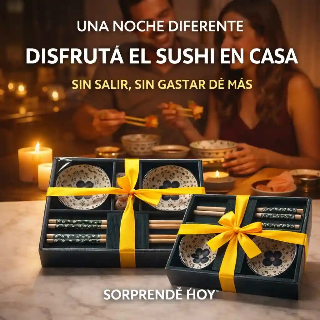 Sakura Duo™ – Juego de Sushi