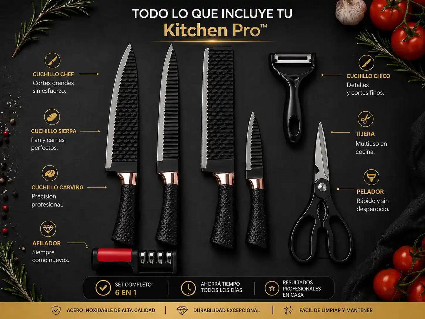 Kitchen Pro™ – Convierta su cocina en una cocina profesional.