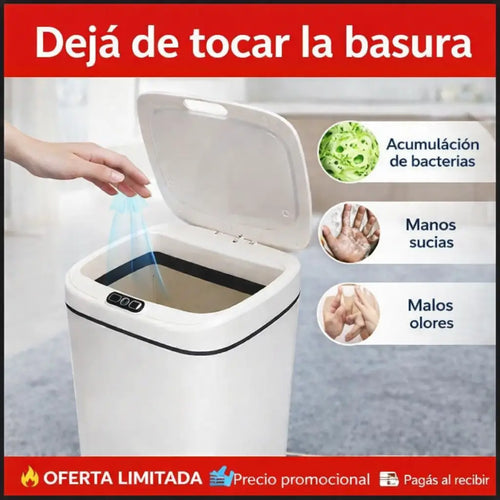 UrbanClean™ - Cesto de Basura Inteligente Pro