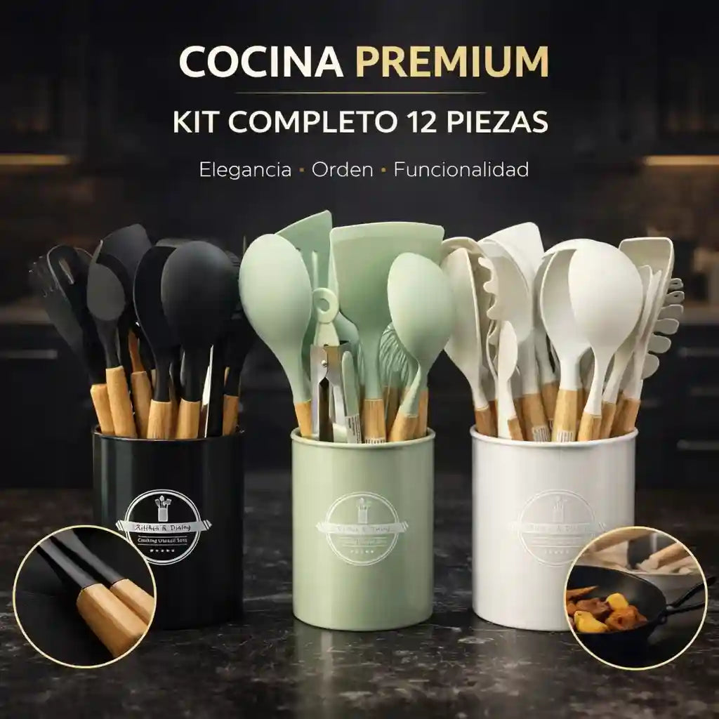 Premium Kitchen™ – 12-Piece Complete Kit
