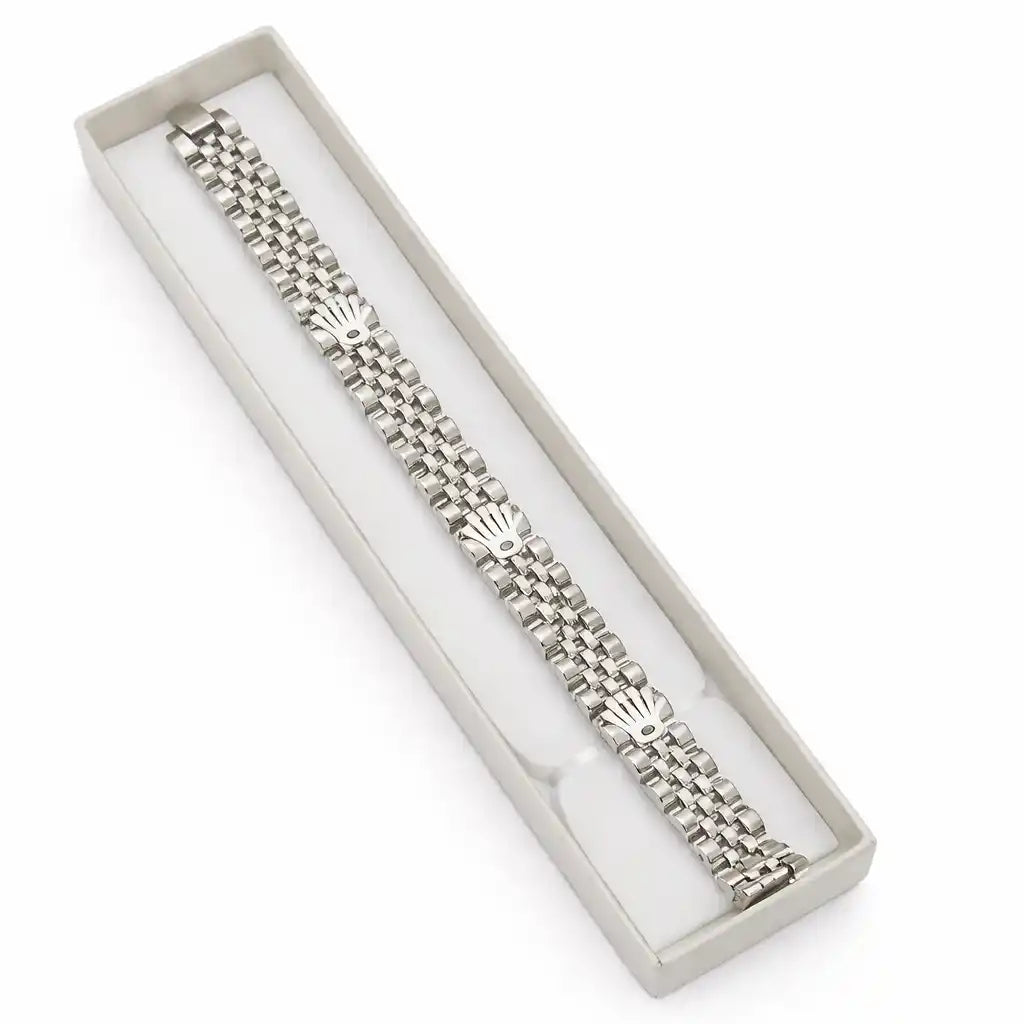 Pulsera Rolex Silver