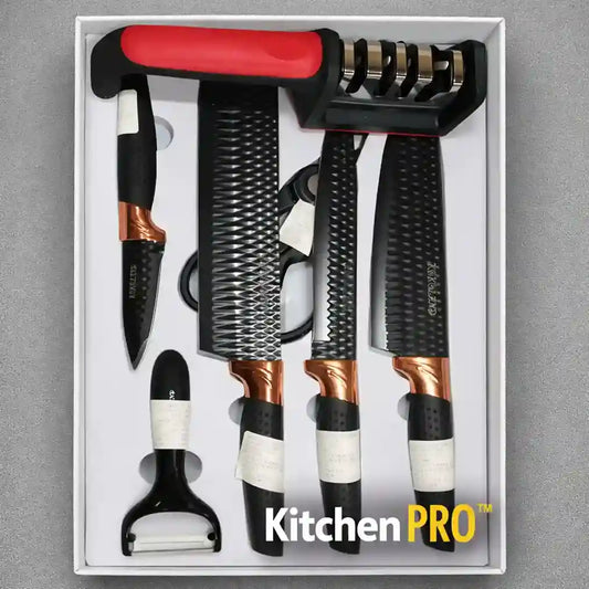 Kitchen Pro™ – Cortes perfectos sin esfuerzo | Set 6 en 1 | Kokoland